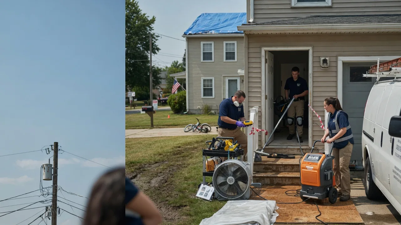 Water Damage Repair in Shelburn, IN near me
